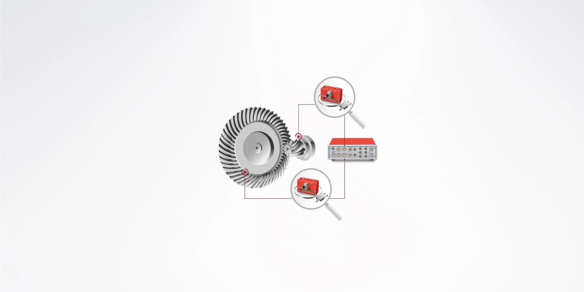 片歯噛合い試験機用の計測機能です。